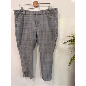 Old Navy Pixie Skinny Plaid Pants Size 18